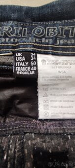 Pánské moto jeans Trilobitte vel. L/W34 - 5