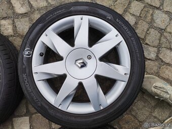 alu disky 4x100 R17 RENAULT original - 5