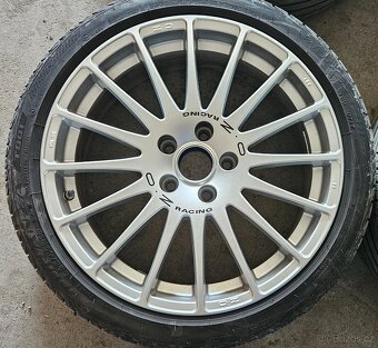 Alu kola 5x112 R18 Oreginál O.Z Pneu 225/40/R18 - 5