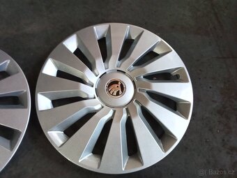 Škoda Octavia 3 kryty kol originál octavia iii, r16 - 5