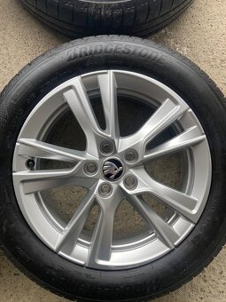 Škoda Fabia 4,5x100 R16,letni 195/55 r16-Pěkné - 5