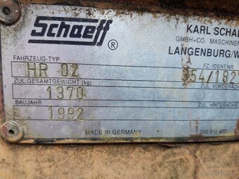 Schaeff HR 12, Terex HR 12 - 5