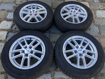 Alu kola ŠKODA FABIA 4 15" 5x100 zimní CONTINENTAL 185/65R1 - 5