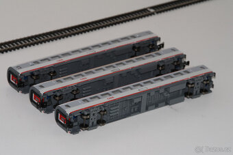 Model vlaku H0 - Hercules + 3 osobní vagony - 5