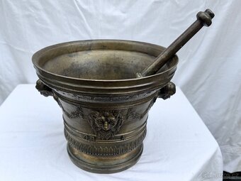 HMOŽDÍŘ BRONZ OBR UNIKÁT 13,6 kg těžký NÁDHERNÝ A JEDINEČNÝ - 5