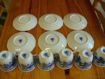 Cibulák - 6 šálků s podšálky - 5