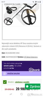Detektor kovů xp-deus - 5