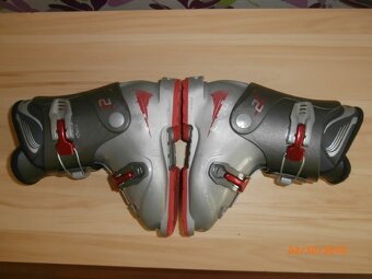 Lyže,lyžáky,helma,brýle - 5