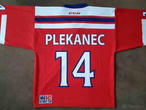 Hokejový dres Tomáš Plekanec Česká republika CCM - 5