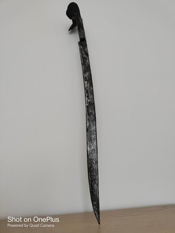 Osmanský Yatagan Turecko/Balkán zdobený stříbrem cca 1840 - 5