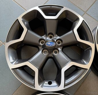 originální alu Subaru 17", rozteč 5x100 7x17 ET48 - 5