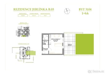 Bytová jednotka 1+kk s terasou a zahrádkou, 91,54m² - REZIDE - 5