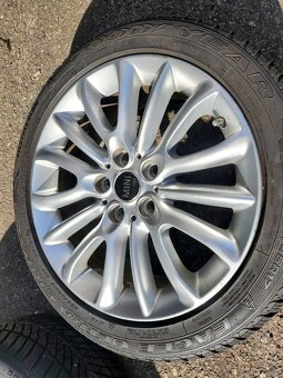 zimní R17" Alu kola 5x112 7,5jx17 et54 90% pneu - 5