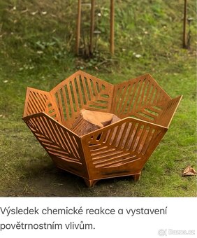 Zahradní ohniště (corten) - 5