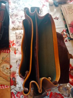 Aktovka,kožená,pánská retro 1800kč - 5