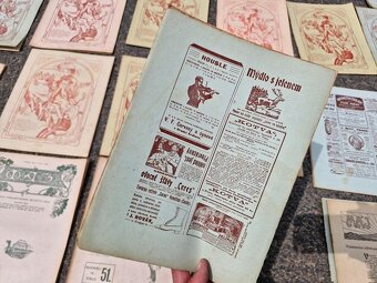 148 x velmi vzacny Časopis Máj ilustroval Alfons Mucha cca r - 5