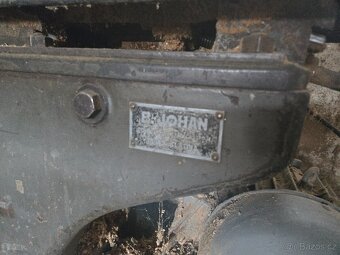 Litinová srovnávačka B. Johan Slatina – šíře 350mm - 5