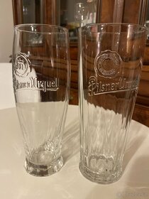 Pilsner Urquell - pivní sklenice 0,5 l - 2 druhy, 3 kusy - 5