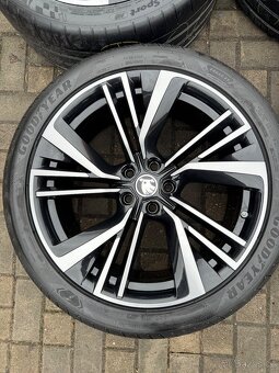 ORIGINÁL Alu Škoda IGNITE R20, 5x112 - LETNÍ PNEU, TPMS - 5
