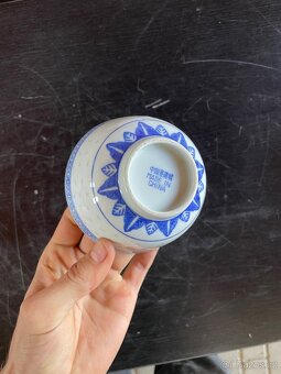 Tradiční čínská porcelánová miska s motivem draka - 5