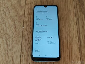 Xiaomi Redmi Note 8T blue- 6.3"IPS FULL HD+/ 5GB RAM/64GB - 5