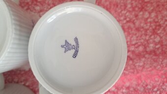 Karlovarský porcelán EPIAG Czechoslovakia – sada 6 hrnků - 5
