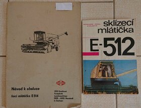 Návody k obsluze - Škoda 110, pluhy, kombajny apod., - 5