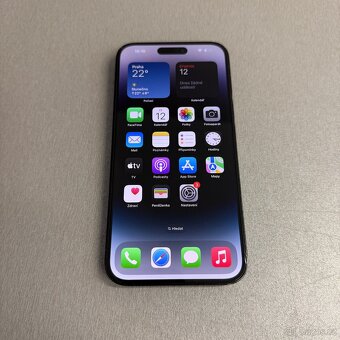 iPhone 14 Pro Max 256GB černý, pěkný stav, 12 měsíců záruka - 5