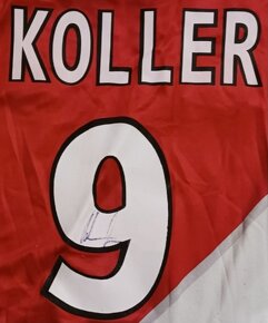 JAN KOLLER (AS MONAKO) - prodám repliku dresu s podpisem. - 5