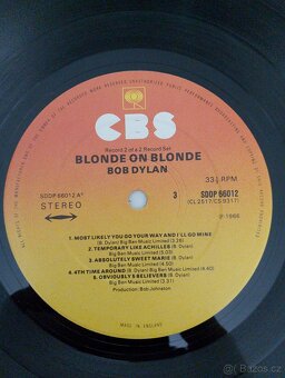 2LP Bob Dylan Blonde on Blonde - 5