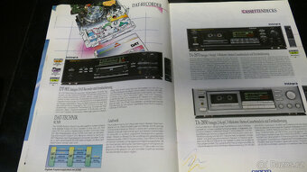 ONKYO DAT TUNER DECK CD ZESILOVAČ + KATALOG 92/93 TOP - 5