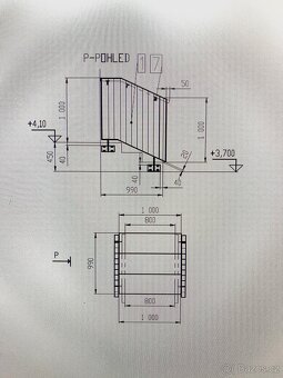 Kovové zábradlí – 2 ks, NOVÉ, nepoužité - 5