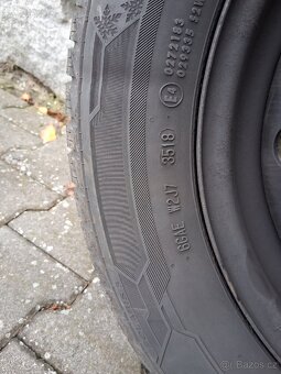 Sada ocelové disky+zimní pneu R15 5x112 - 5