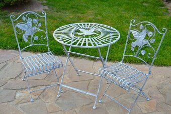 Kovový set PROVENCE - šedá - 5