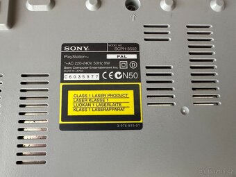 Playstation 1 scph 5502 PAL + volant s pedály a hra - 5