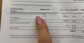 Zlaté briliantové náušnice - 5