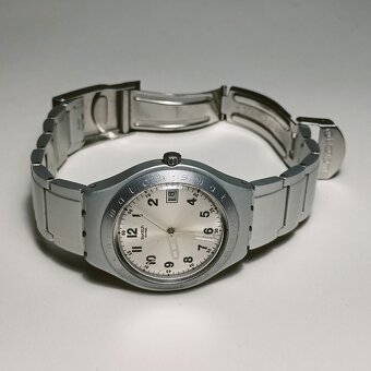 Hodinky Swatch Irony YGS4014AG, stříbrné, hliník - 5