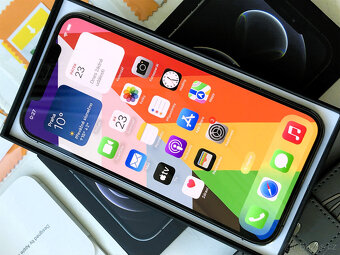 Prodám: Apple Iphone 12 PRO MAX 128GB GRAY -- TOP STAV - TOP - 5