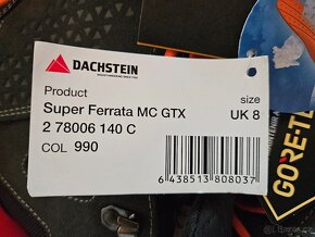 Dachstein Super Ferrata MC GTX - Turistické boty, vel.EUR 42 - 5
