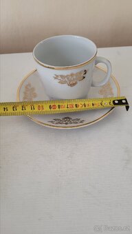 Kávový servis porcelánky Loket, 6 ks - 5