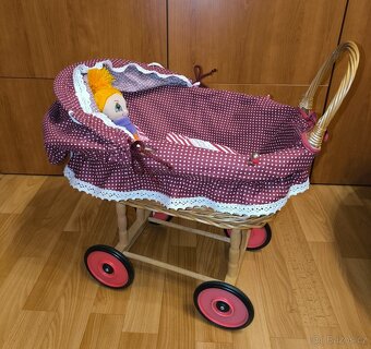 Mini malinky kocarek pro nejmensi holcicky od cca 1,5roku - 5