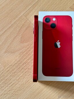 iPhone 13 Mini Red BATERIE 100% TOP - 5