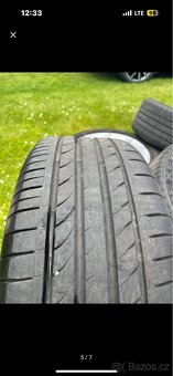 Originál Alu kola s Pneu 205/50/17 Stratos 5x100 - 5