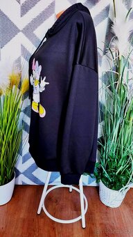 TEPLÁ,KOŽÍŠKEM PODŠITÁ MIKINA - vel. 4XL - 5