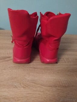 Pánské, stylové high top boty se zipem - Velikost 43 - 5