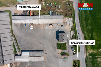 Pronájem skladu, 346 m², Osek - 5