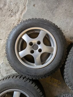 195/65/15 Vraník Everest nové + BORBET ALU KOLA 15" 4×108 - 5