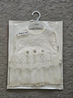 Luxusní Slavnostní Šaty pro nejmenší 3 - 6 Měsíců - 5