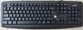 Klávesnice PS/2 multimediální USB - 5