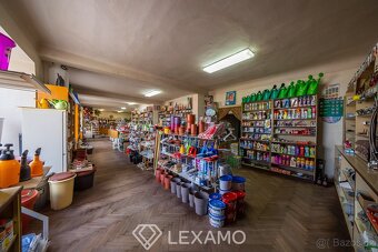 Prodej obchodního domu 344 m2, pozemek 3416 m2, ev.č. 00089 - 5